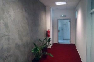 Betonová stěrka - Kanceláře DRFG Zlín