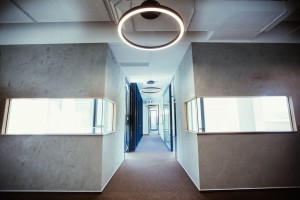 Betonová stěrka - Parkovací dům Rozmarýn