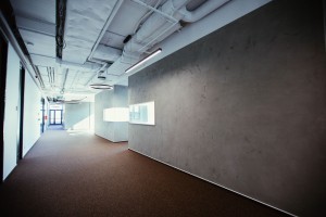 Betonová stěrka - Parkovací dům Rozmarýn