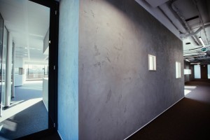 Betonová stěrka - Parkovací dům Rozmarýn