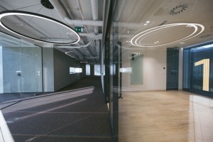 Betonová stěrka - Parkovací dům Rozmarýn