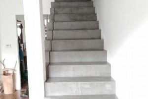 Betonová stěrka - RD Kuřim