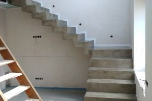 Betonová stěrka - RD Švábenice