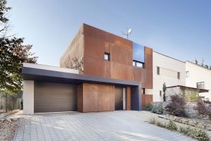 Cor-ten - Private house Pardubice Dukla