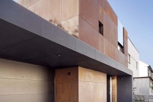 Cor-ten - Private house Pardubice Dukla