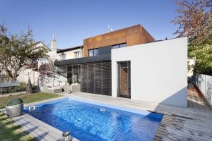 Cor-ten - Private house Pardubice Dukla