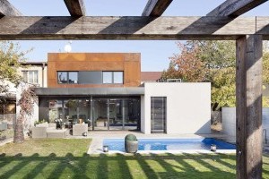 Cor-ten - Private house Pardubice Dukla