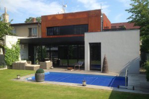 Corten facade in Pardubice