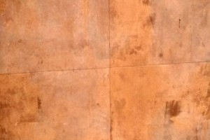 New samples of metallic surfaces, imitation of corten